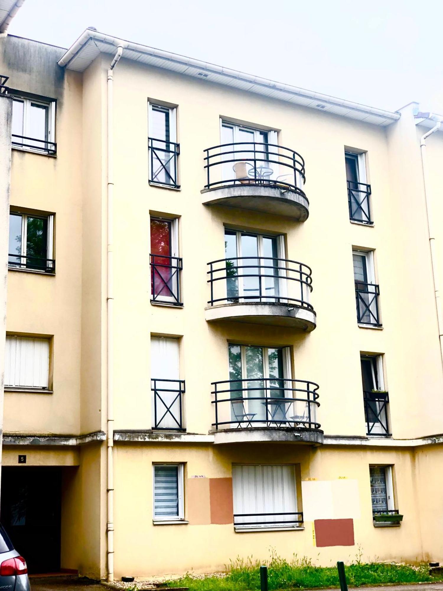Superbe Appartement Tout Equipe, Le Nid D'Eva A Metz Gare, Parking Prive, Balcon, F2, 50M2, 3P Buitenkant foto
